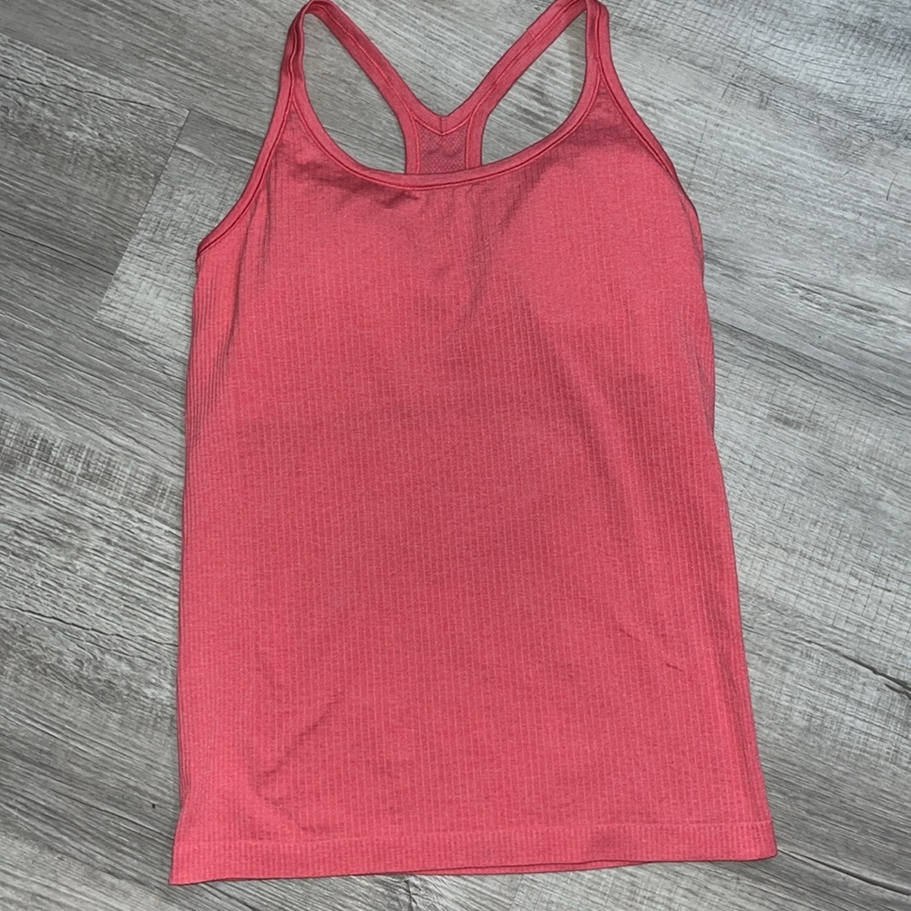 lululemon athletica Pink Racerback Ribbed Camisole